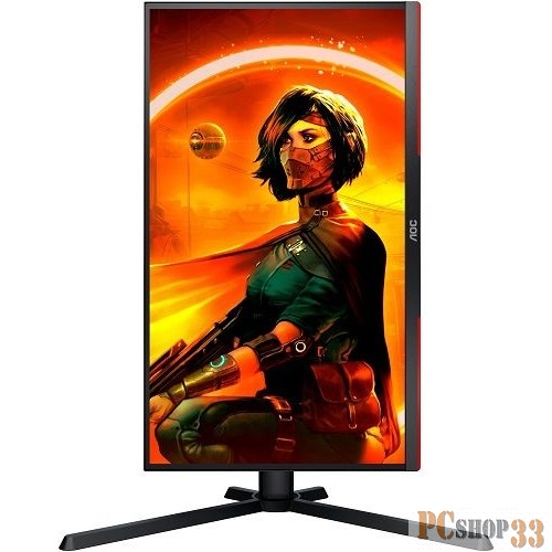 МОНИТОР 25 AOC AGON 25G3ZM Black-Red с поворотом экрана (VA, 1920x1080, 240Hz, 0.5 ms, 178°/178°, 300 cd/m, 80M:1)