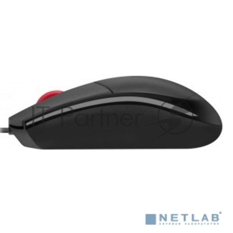 Мышь проводная Defender оптическая Delta MM-523 черн,3D,бесшумная,1,8м