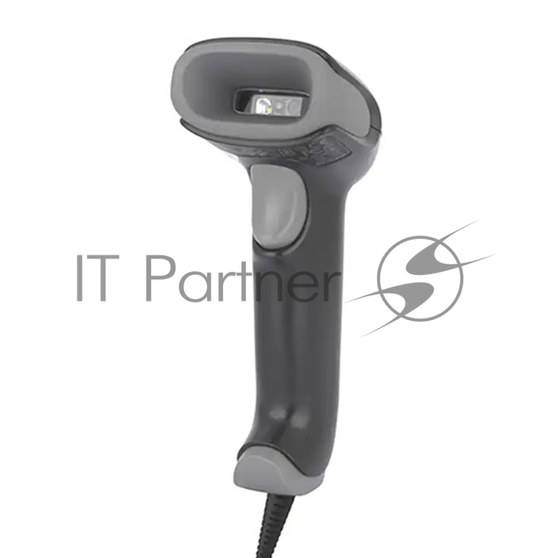 Сканер EMEA USB Kit: Omni-directional, 1D, PDF, 2D, black scanner (1470g2D-2), USB Type A 1.5m straight cable (CBL-500-150-S00)