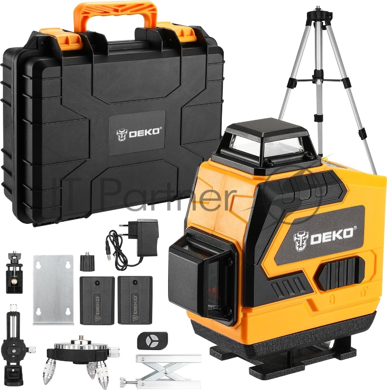 Лазерный уровень Deko DKLL16 & tripod 1 m