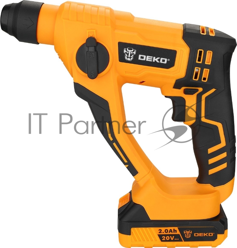 Перфоратор Deko DKCH20 патрон:SDS-plus уд.:1.2Дж 40Вт аккум. (кейс в комплекте)