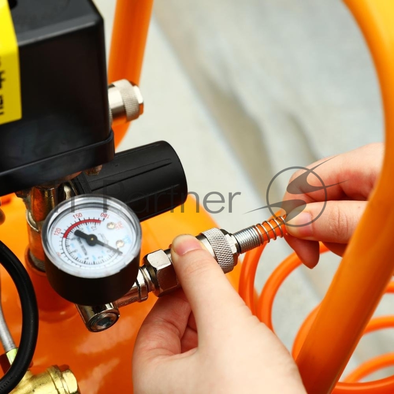 Компрессор поршневой Deko DKAC50 масляный 290л/мин 50л 2000Вт оранжевый/черный