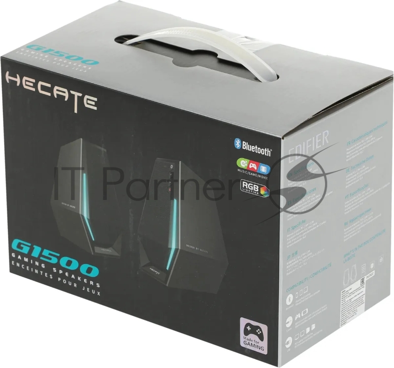 Колонки Edifier G1500 2.0 черный 5Вт BT