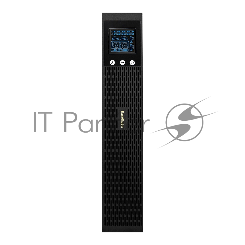 ИБП Pure Sine Wave ExeGate SinePower UHB-1000.LCD.AVR.1SH.4C13.RJ.U <1000VA/800W, LCD, AVR, 1*Schuko+4*C13, RJ45/11, USB, Rackmount 2U/Tower, металлический корпус, Black>