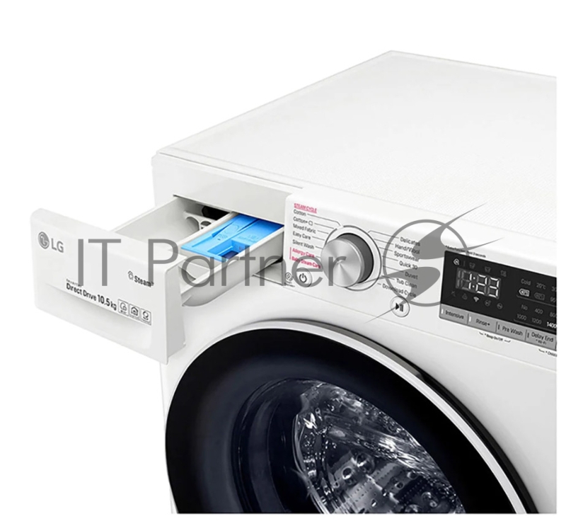 Стиральная машина LG F4WV510S0E пан.англ. класс: B загр.фронтальная макс.:10.5кг белый