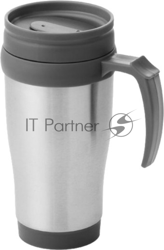 Термокружка Diolex DXM-450-1, 450 мл., с крышкой, нержавеющая сталь