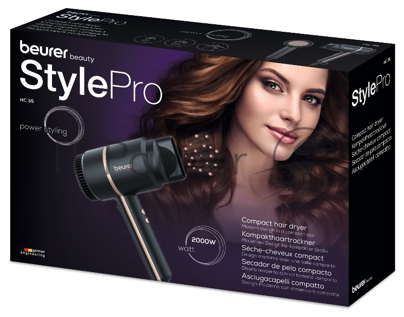 Фен Beurer HC35 2000Вт черный