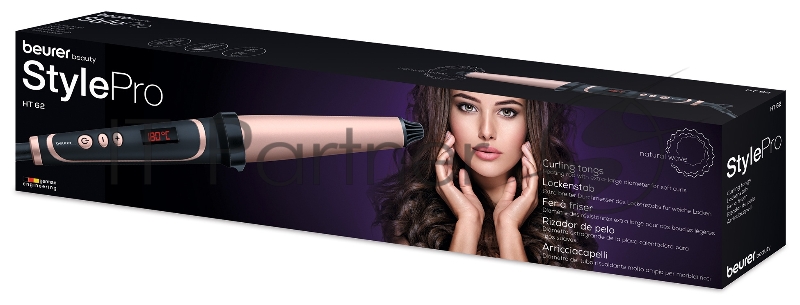 Щипцы Beurer HT 62 45Вт макс.темп.:200С покрытие:керамико-кератиновое черный