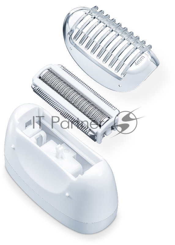 Эпилятор Beurer HL76 скор.:2 насад.:4 от электр.сети от аккум. белый