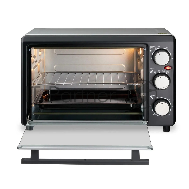 Мини-печь Starwind SMO2044 18л. 1200Вт серебристый