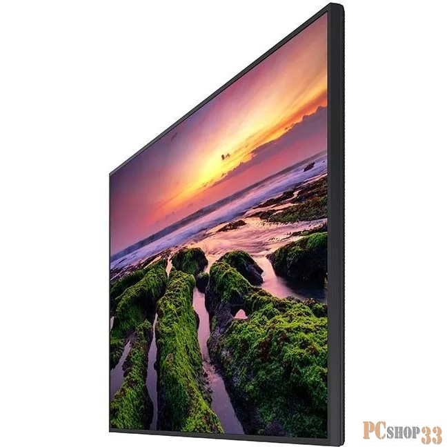 Панель Samsung 75 QB75B черный E-LED BLU LED 8ms 16:9 HDMI M/M матовая 350cd 178гр/178гр 3840x1920 Ultra HD USB 38.3кг