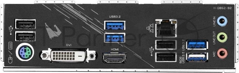 Материнская плата GIGABYTE B550M AORUS ELITE / AMD B550 AM4 4xDDR4-4733 2xM.2 4xSATA DVI-D HDMI / mATX
