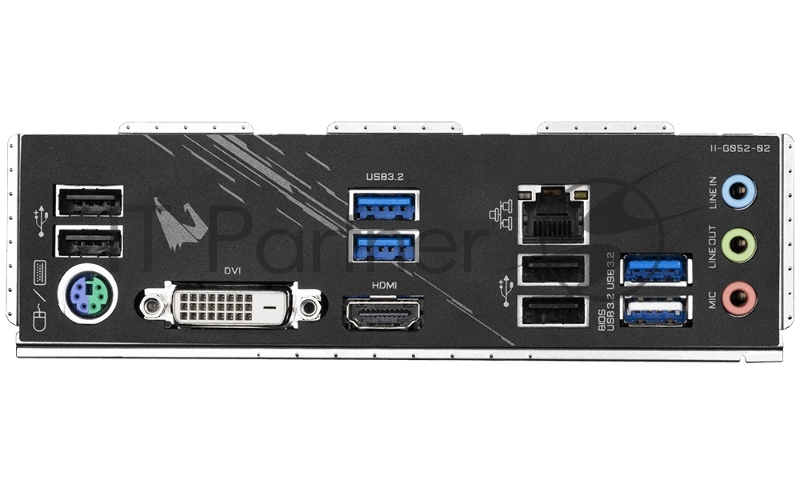 Материнская плата GIGABYTE B550M AORUS ELITE / AMD B550 AM4 4xDDR4-4733 2xM.2 4xSATA DVI-D HDMI / mATX