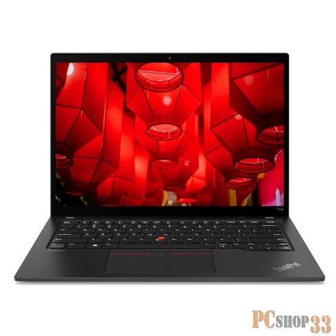 Ноутбук Lenovo ThinkPad T14s Gen 3 14 WUXGA (1920x1200) IPS 300N, i5-1240P, 16GB LPDDR5 4800, 512GB SSD M.2, Intel Iris Xe, WiFi, BT, FPR, IR Cam, 57Wh, 65W USB-C, KB RU/ENG, NoOS, 3Y, 1.21kg