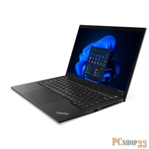 Ноутбук Lenovo ThinkPad T14s Gen 3 14 WUXGA (1920x1200) IPS 300N, i5-1240P, 16GB LPDDR5 4800, 512GB SSD M.2, Intel Iris Xe, WiFi, BT, FPR, IR Cam, 57Wh, 65W USB-C, KB RU/ENG, NoOS, 3Y, 1.21kg