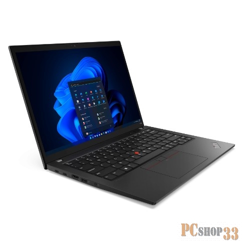 Ноутбук ThinkPad T14s Gen 3 14 WUXGA (1920x1200) IPS 300N, i7-1260P, 16GB LPDDR5 4800, 512GB SSD M.2, Intel Iris Xe, WiFi, BT, FPR, SCR, IR&FHD Cam, 57Wh, 65W USB-C Slim, NoOS, 1Y, 1.21kg