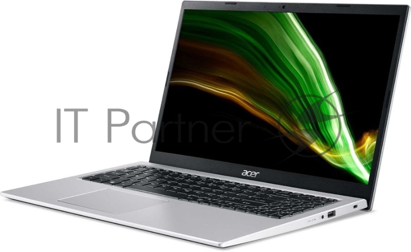 Ноутбук Acer Aspire 3 A315-35-P8KM Pentium Silver N6000 4Gb SSD256Gb Intel HD Graphics 15.6 IPS FHD (1920x1080) Eshell silver WiFi BT Cam