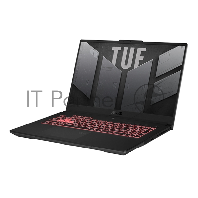 Ноутбук ASUS TUF Gaming A17 FA707RE-HX027 AMD 7 6800H/8Gb/512GB SSD/17.3FHD IPS 144Hz (1920x1080)AG/ GeForce RTX 3050Ti 4Gb/WiFi/BT/Cam/Illum RGB KB/No OS/2.6Kg/