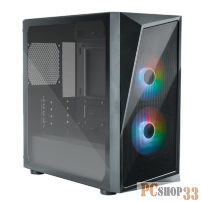 Корпус Cooler Master CMP 320 черный без БП mATX 1x80mm 1x92mm 2xUSB2.0 audio