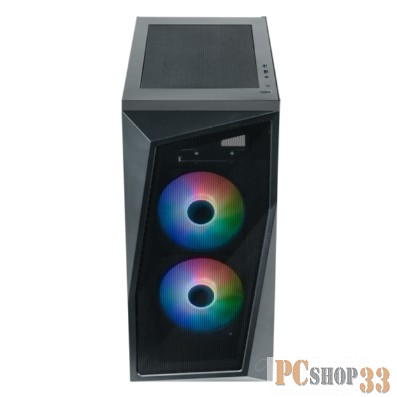 Корпус Cooler Master CMP 320 черный без БП mATX 1x80mm 1x92mm 2xUSB2.0 audio