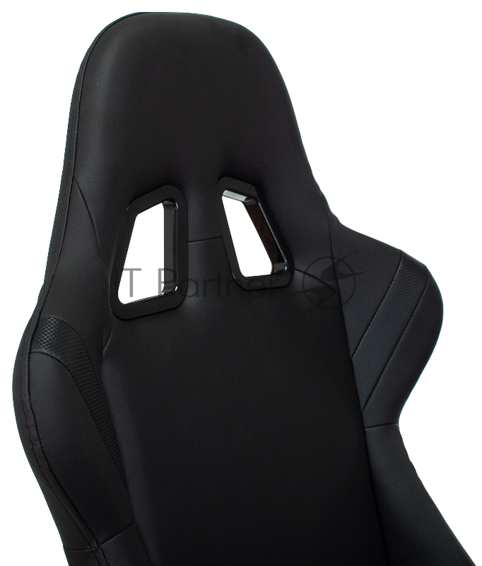 Кресло игровое Zombie Formula черный/карбон эко.кожа крестов. пластик