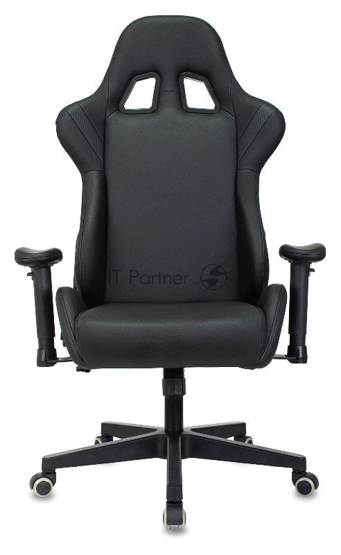 Кресло игровое Zombie Formula черный/карбон эко.кожа крестов. пластик