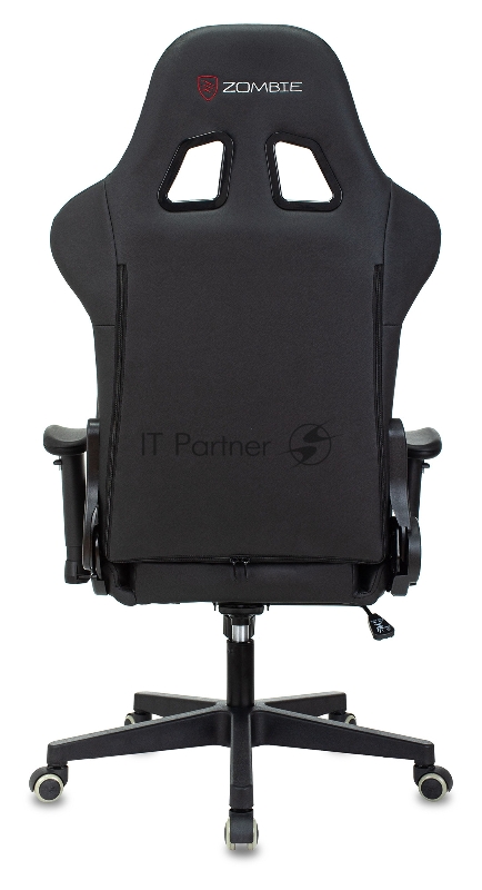 Кресло игровое Zombie Formula черный/карбон эко.кожа крестов. пластик