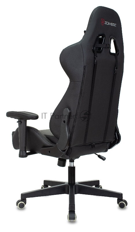 Кресло игровое Zombie Formula черный/карбон эко.кожа крестов. пластик