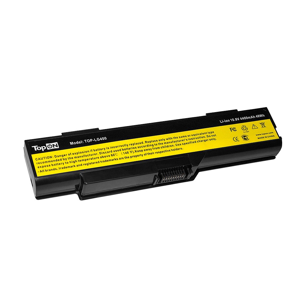 Аккумулятор для ноутбука Lenovo 3000 C460, C465, C510, G400, G410, G510 Series. 10.8V 4400mAh 48Wh. 121SS080C, BAHL00L6S.
