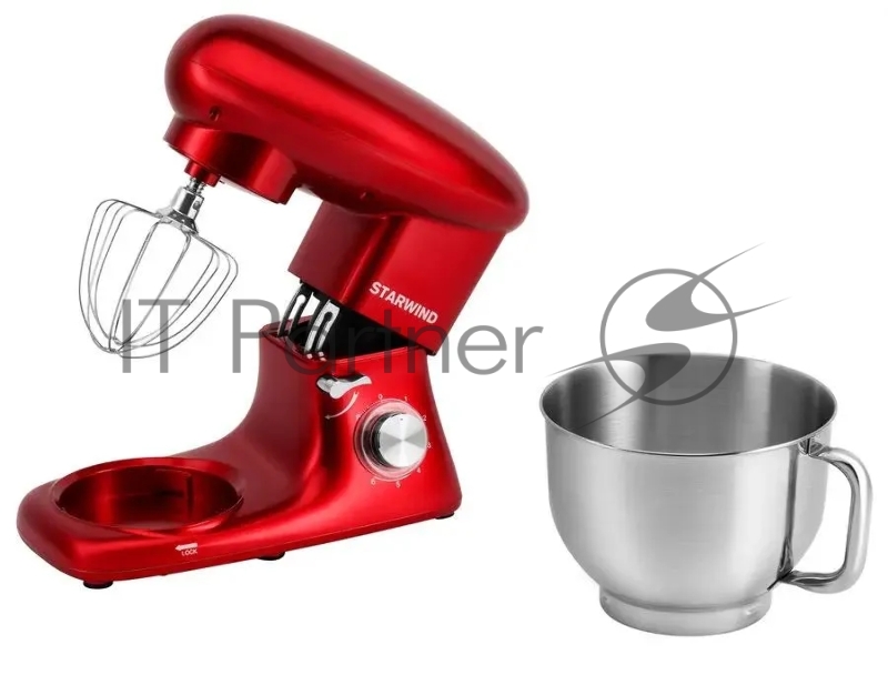 Миксер планетарный Starwind SPM7165 1600Вт красный