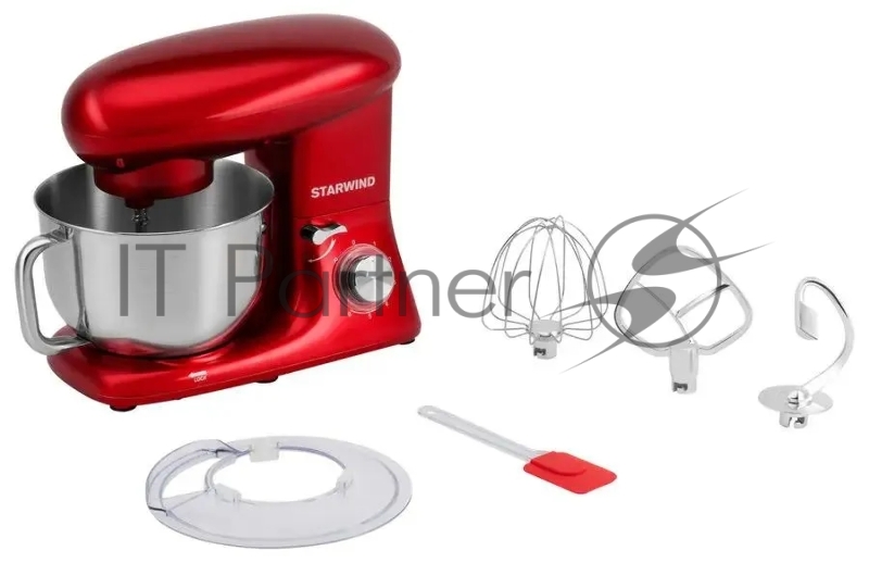 Миксер планетарный Starwind SPM7165 1600Вт красный