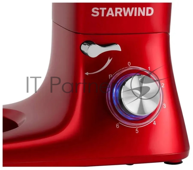 Миксер планетарный Starwind SPM7165 1600Вт красный