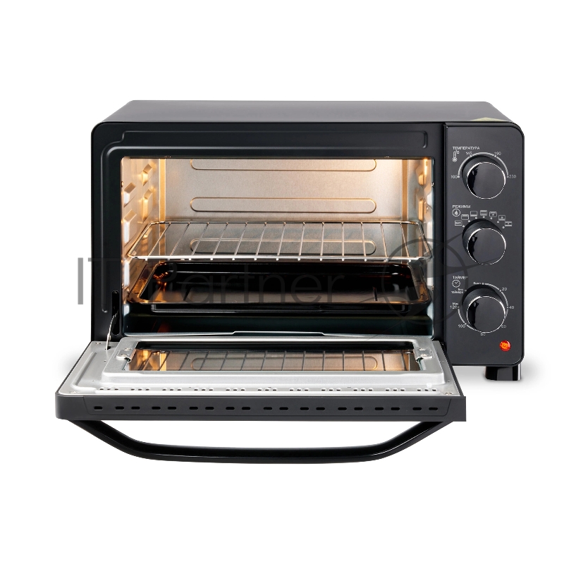 Мини-печь Hyundai MIO-HY080 23л. 150Вт черный