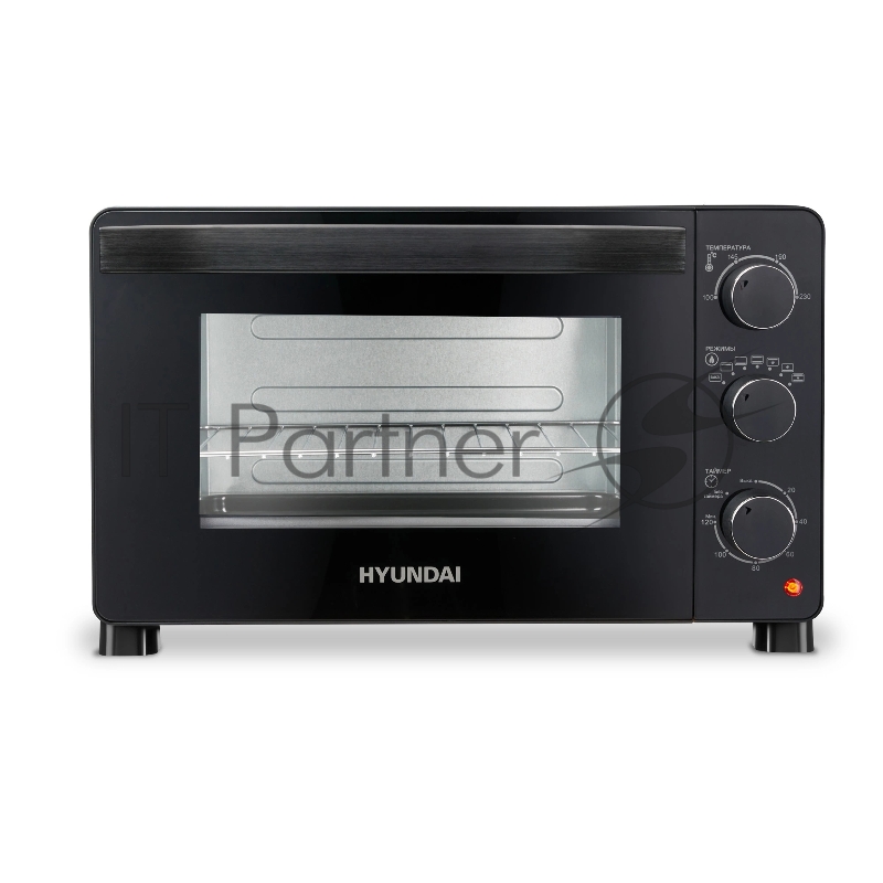 Мини-печь Hyundai MIO-HY080 23л. 150Вт черный