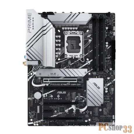 Материнская плата ASUS PRIME Z790-P WIFI D4, LGA1700, Z790, 4*DDR4, DP+HDMI, SATA3 + RAID, Audio, Gb LAN, USB 3.2, USB 2.0, COM*1 header (w/o cable), ATX 90MB1DB0-M0EAY0