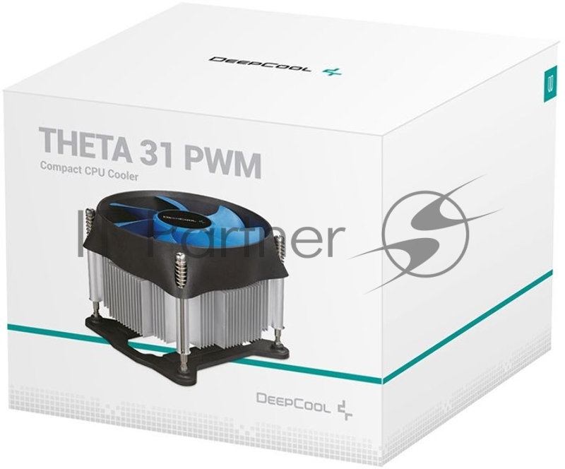 Устройство охлаждения(кулер) Deepcool THETA 31 PWM 1700 Soc-1700 4-pin 18-30dB Al+Cu 95W 450gr Ret
