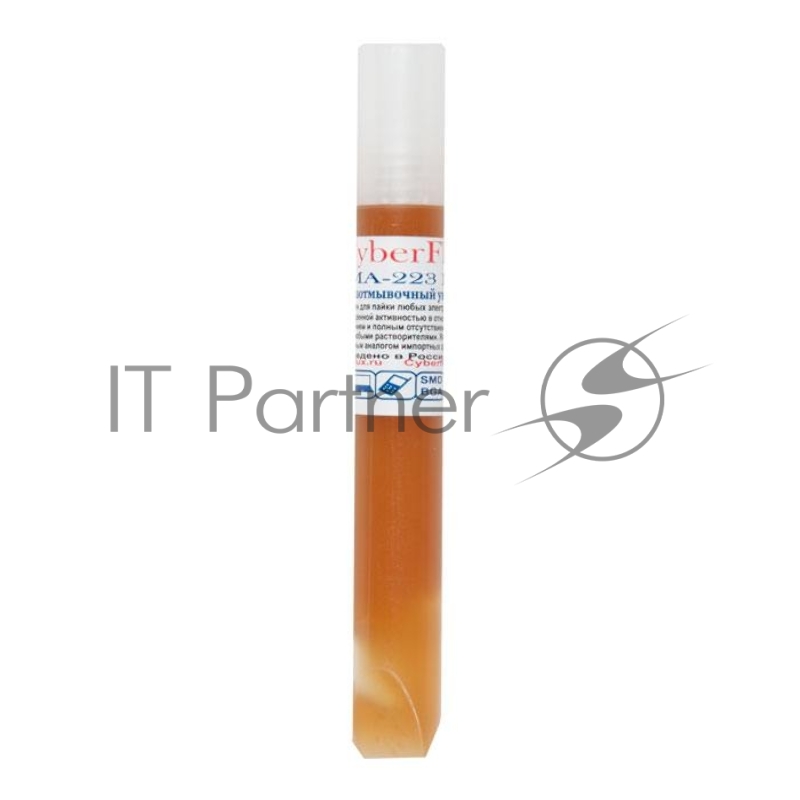 Флюс CyberFlux RMA-223 PRO безотмывочный универсальный, 10 мл