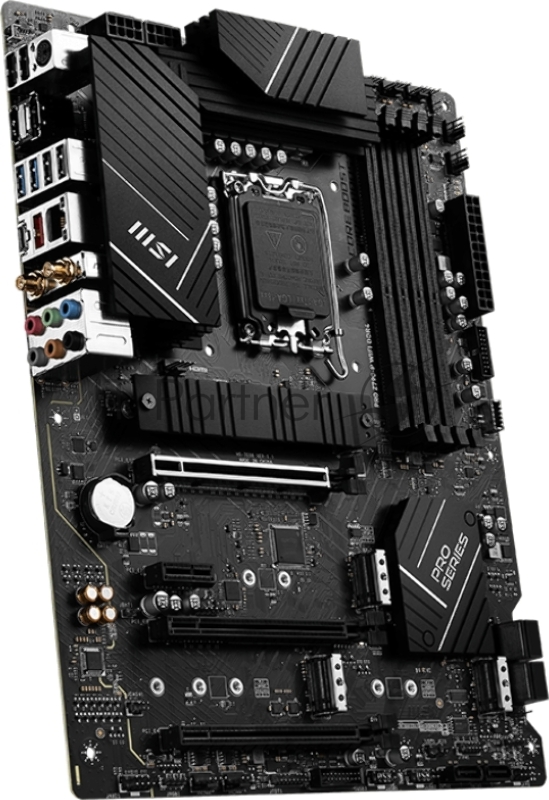 Материнская плата MSI PRO Z790-P WIFI, Z790, LGA1700, 4DDR5, 3PCI -Ex16, 1PCI - Ex1, 4M.2
