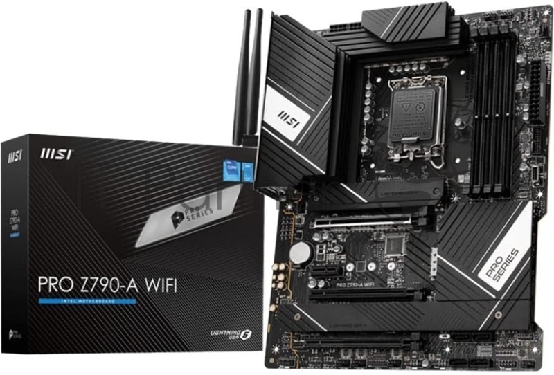 Материнская плата MSI PRO Z790-A WIFI/Z790/LGA1700/4DDR5/3PCIEx (011464)