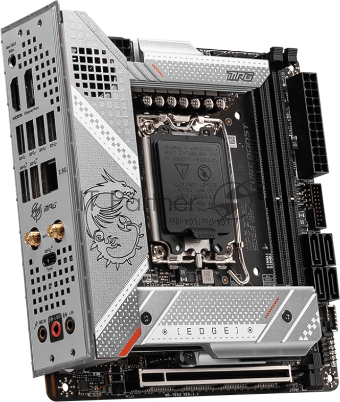 Материнская плата MSI MPG Z790I EDGE WIFI, Z790, LGA1700, 2DDR5, 1PCIEx16, 3M.2, 4SATA3