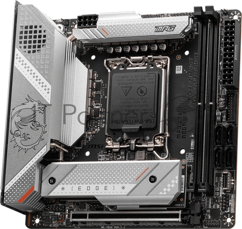 Материнская плата MSI MPG Z790I EDGE WIFI, Z790, LGA1700, 2DDR5, 1PCIEx16, 3M.2, 4SATA3