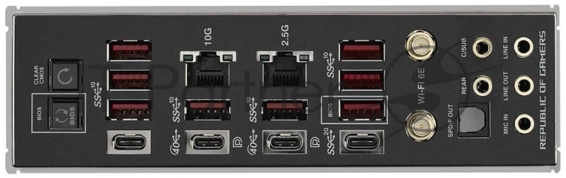 Материнская плата ASUS ROG CROSSHAIR X670E EXTREME AM5 EATX 4xDDR5 2xPCIEx16 PCIEx4 2xM.2 10GLAN (90MB1B10-M0EAY0)