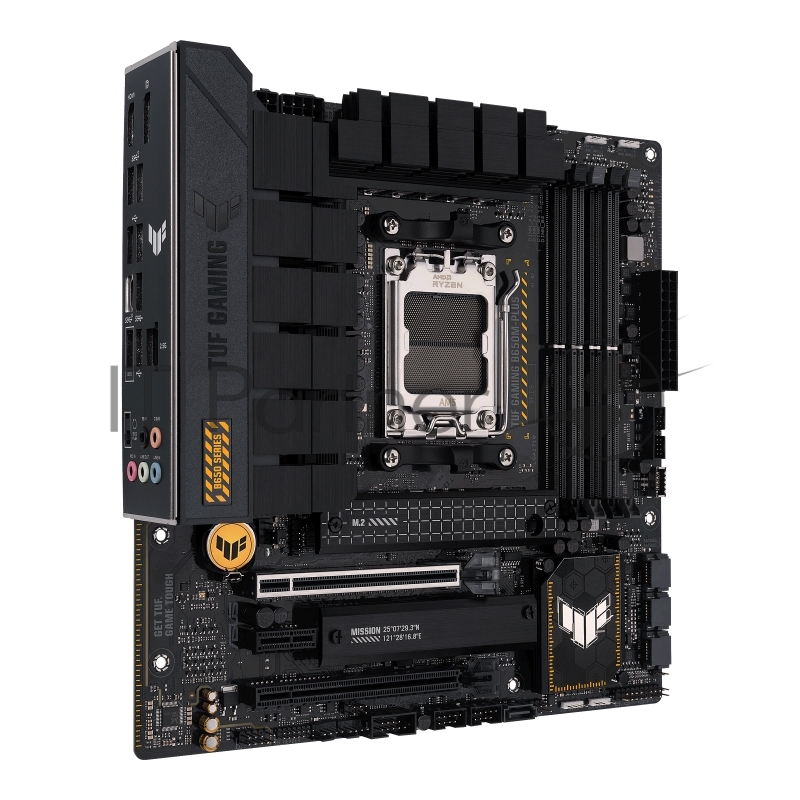 Материнская плата ASUS TUF GAMING B650M-PLUS AM5 micro-ATX 4xDDR5 2xPCIEx16 PCIEx1 2xM.2 HDMI DP 2.5GLAN (90MB1BG0-M0EAY0)
