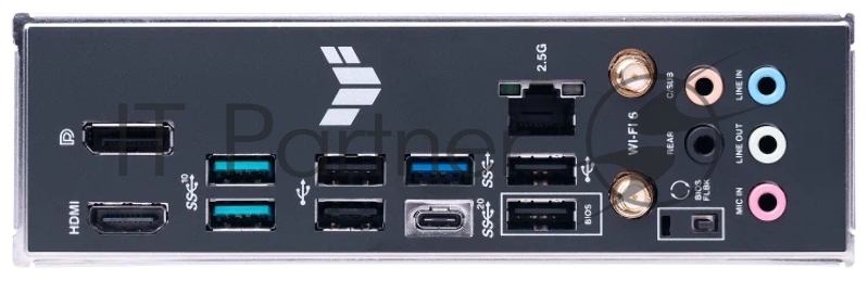 Материнская плата ASUS TUF GAMING B650M-PLUS WIFI AM5 micro-ATX 4xDDR5 2xPCIEx16 PCIEx1 2xM.2 HDMI DP 2.5GLAN WIFI (90MB1BF0-M0EAY0)