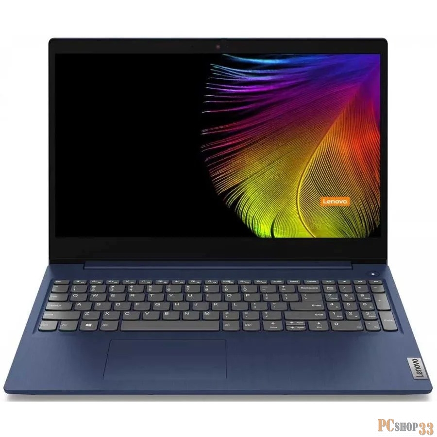 Ноутбук Lenovo IdeaPad 3 15IIL05 Core i3 1005G1 8Gb SSD512Gb Intel UHD Graphics 15.6 IPS FHD (1920x1080) Windows 10 Home blue WiFi BT Cam