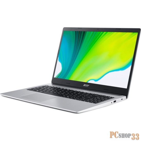 Ноутбук Acer Aspire 3 A315-58-38HS Core i3 1115G4 8Gb SSD256Gb Intel UHD Graphics 15.6 IPS FHD (1920x1080) Eshell silver WiFi BT Cam (NX.ADGER.003)