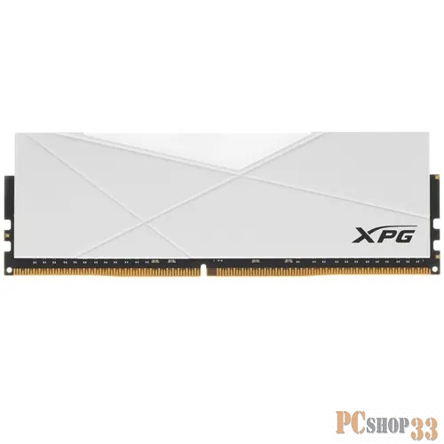 Модуль памяти ADATA 32GB DDR4 UDIMM, XPG SPECTRIX D50, 3600MHz CL18-22-22, 1.35V, RGB, Белый Радиатор