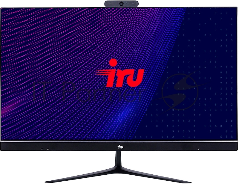 Моноблок IRU Office 23IH5P 23.8 Full HD i3 10105 (3.7) 16Gb SSD512Gb UHDG 630 Free DOS GbitEth WiFi BT 120W Cam черный 1920x1080