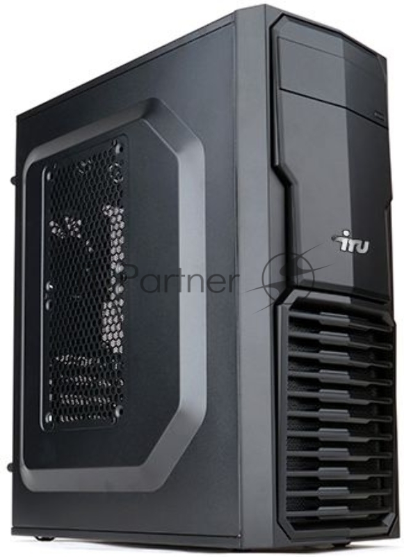 Компьютер IRU Home 223 MT Ryzen 3 3100 (3.6) 8Gb SSD240Gb GTX1050Ti 4Gb Windows 10 Home Single Language 64 +MSO365Per GbitEth 400W черный