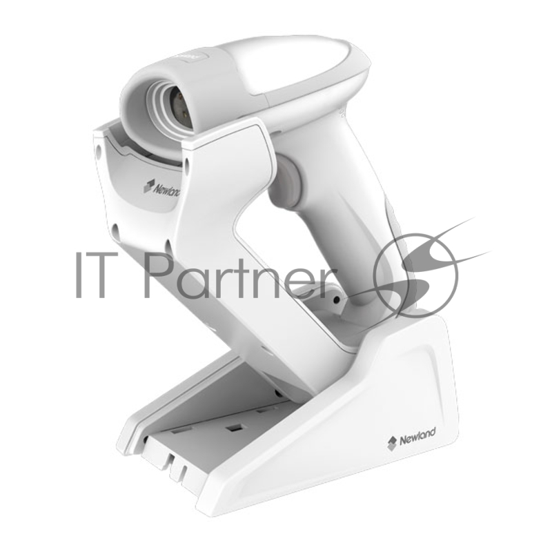 Сканер штрих-кода HR32 Marlin II 2D CMOS Mega Pixel Wireless Bluetooth Health care Handheld Reader (white antimicrobial surface) with Stand/Docking Station, USB cable and multiplug adapter.